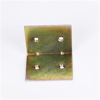 鎳色鐵角碼，家具鐵角碼60*40*40*2.0